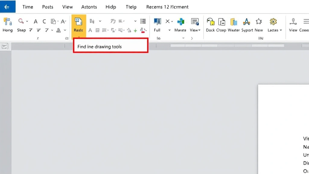 how to add a line in word