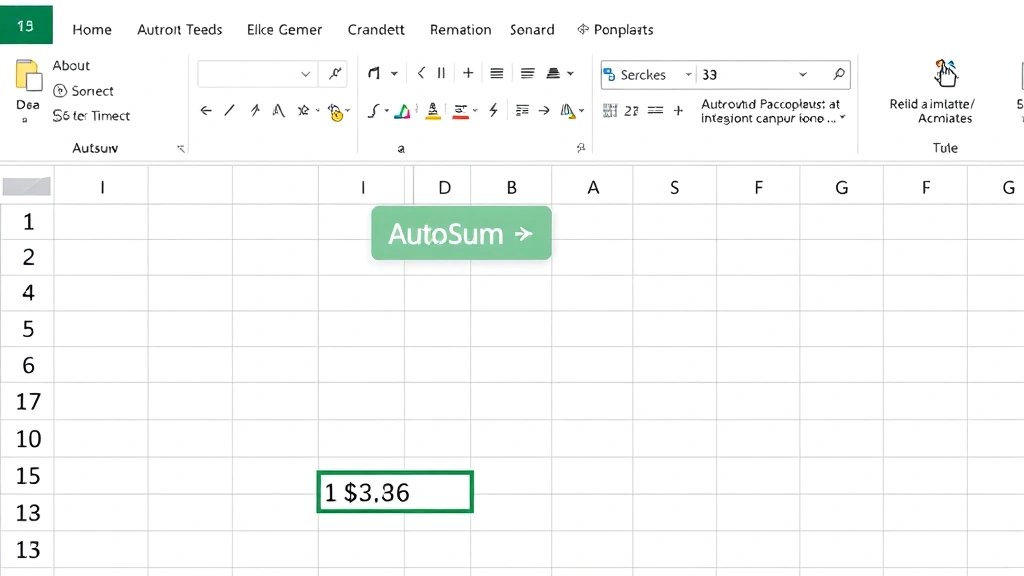 how to add up a column in excel