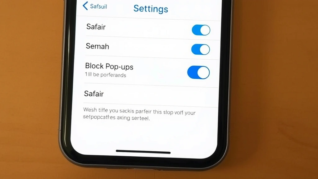 how to allow pop ups on safari