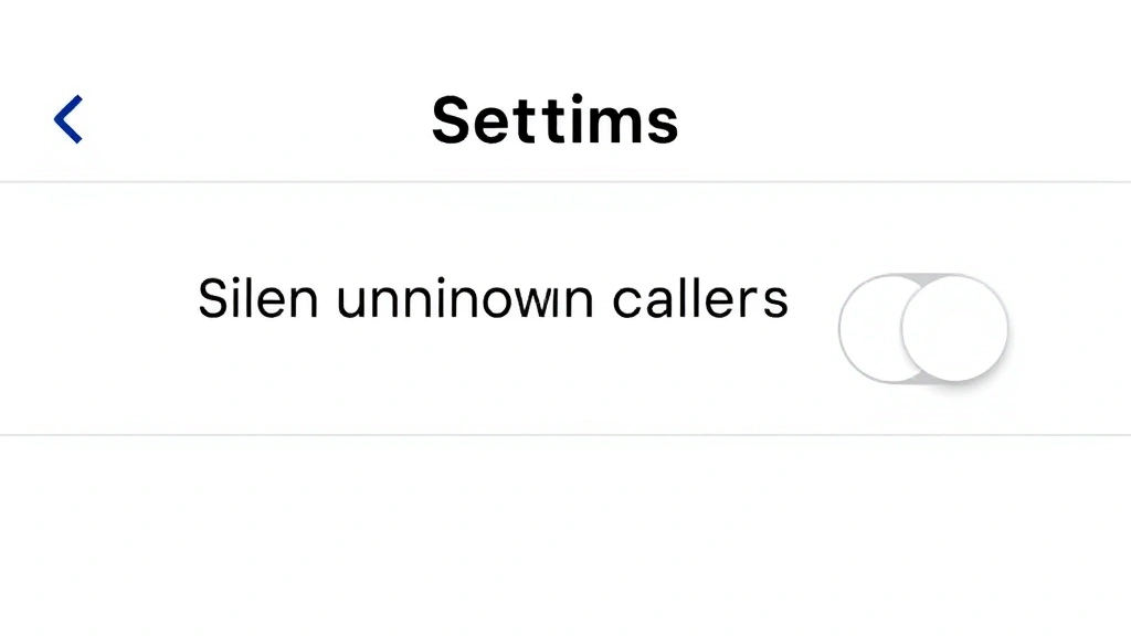 how to block no caller id on iphone