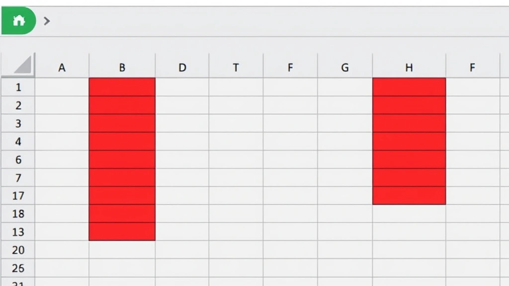 how to check duplicates in excel - Cartoon illustration of a spreadsheet with highlighted duplicate cells in red