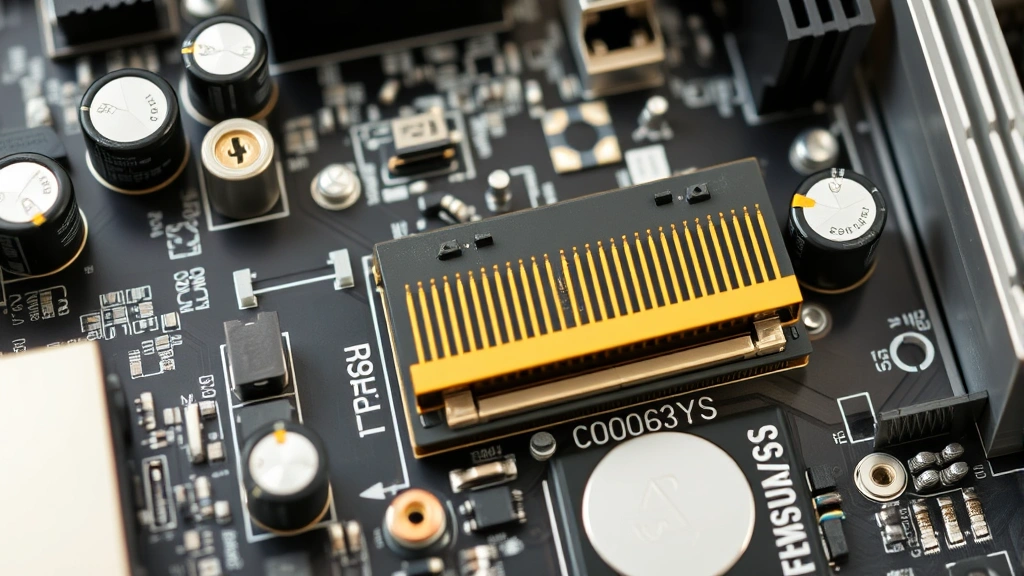 how to check motherboard damage from gpu - Close-up overhead view of a computer motherboard PCIe slot area with GPU removed