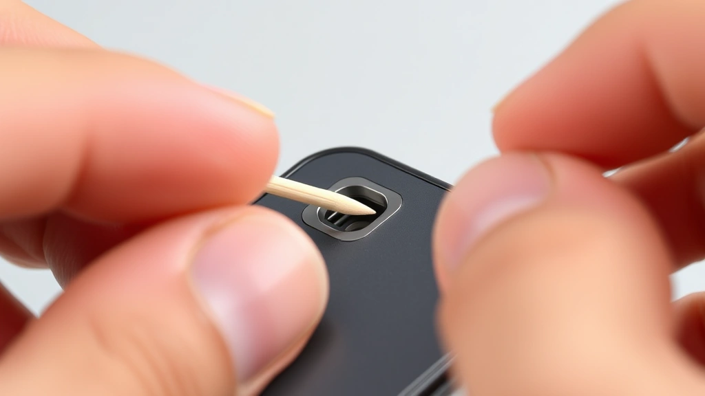 how to clean iphone charging port
