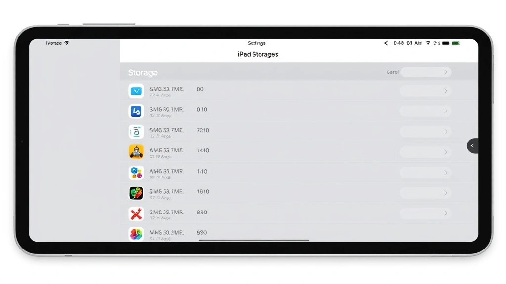 how to clear cache on ipad