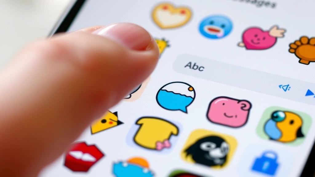 how to delete stickers on iphone