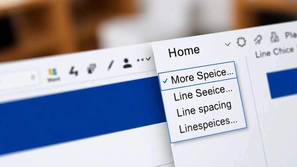 how to double space in word