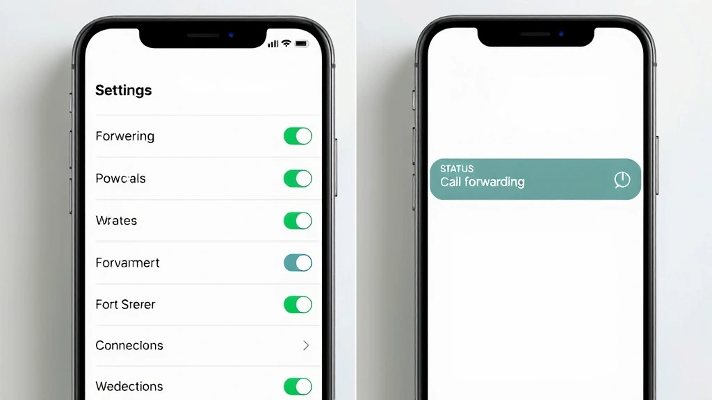 how to forward calls on iphone