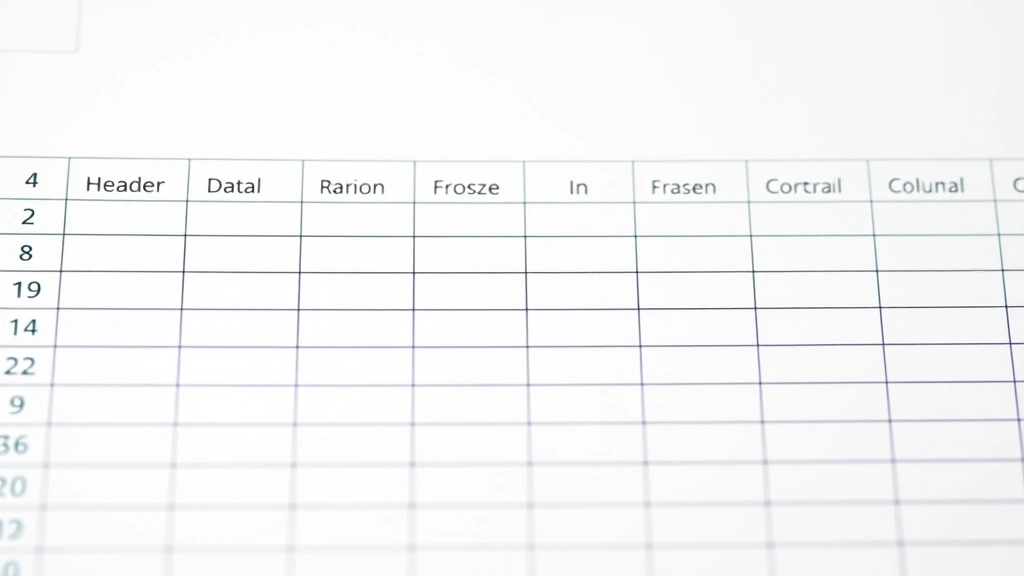 how to freeze cells in excel