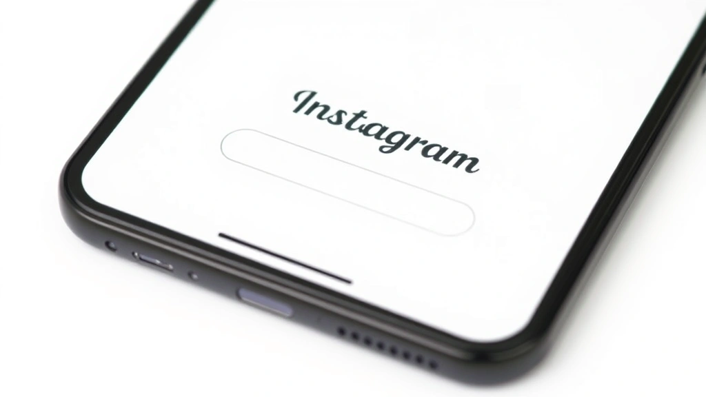 how to hack instagram - Close-up of a smartphone screen showing Instagram login page with password field