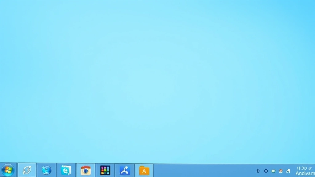 how to hide windows taskbar - Close-up of a Windows desktop with taskbar at the bottom showing various applica
