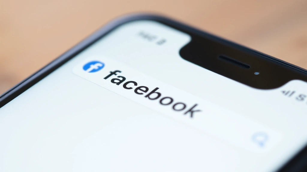 how to know if someone facebook blocked you - Close-up of a smartphone screen showing a Facebook search bar with no results di