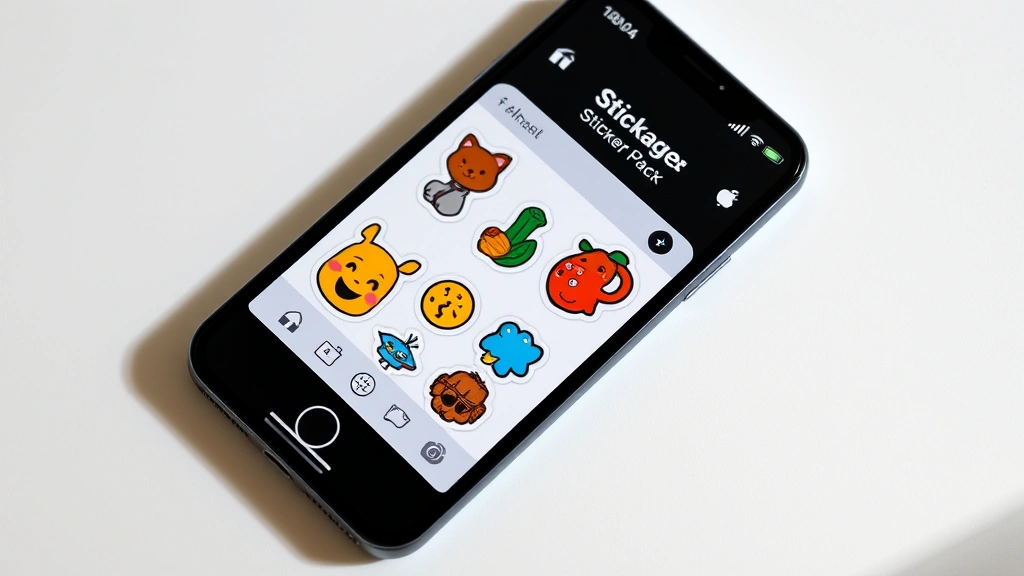 how to make stickers on iphone