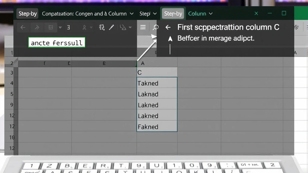 how to merge two columns in excel