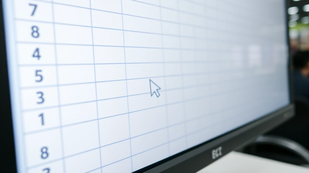 how to move a row in excel - Close-up of a computer monitor displaying an Excel spreadsheet with a highlighte