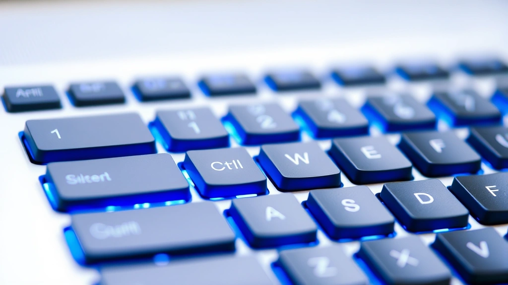 how to search a page for a word - Close-up of a computer keyboard showing the Ctrl and F keys highlighted in blue