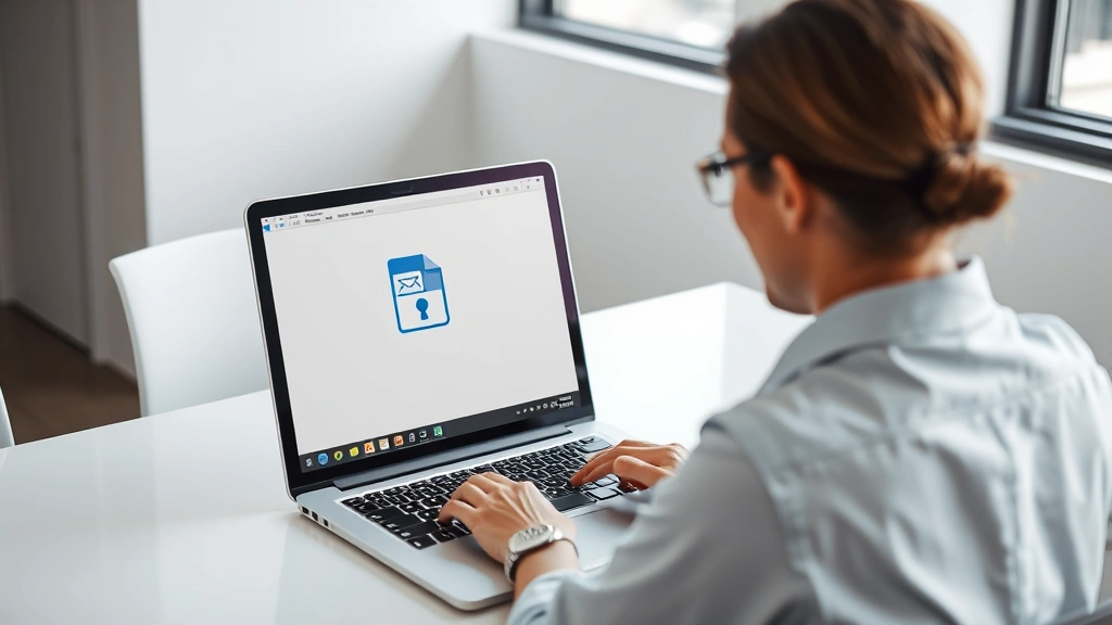 how to send encrypted email outlook
