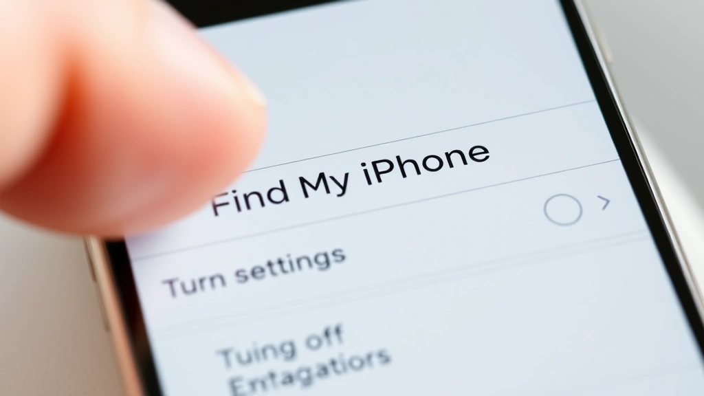 how to turn off find my iphone