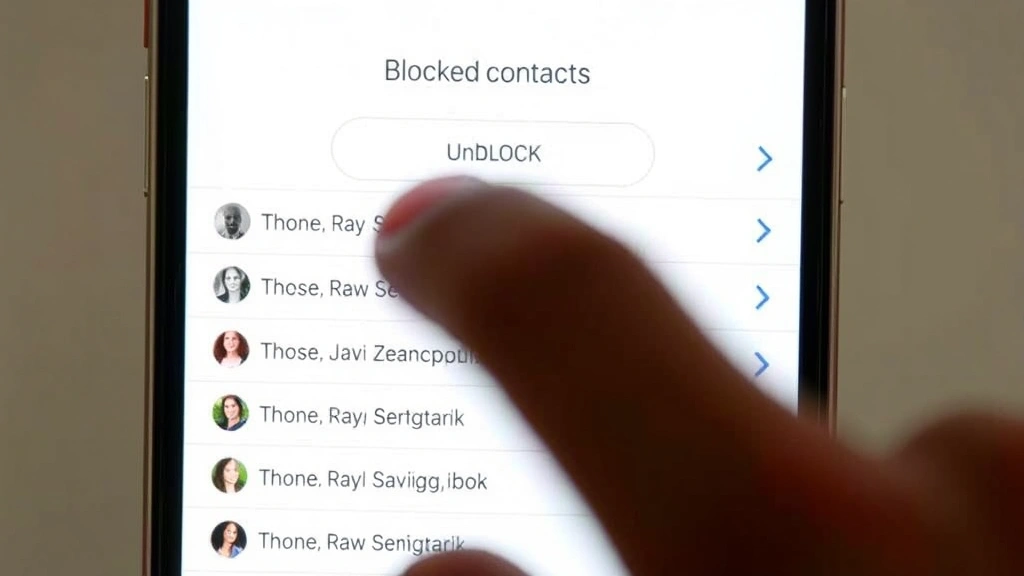 how to unblock a number on iphone