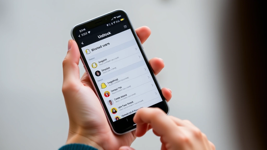 how to unblock someone on snapchat