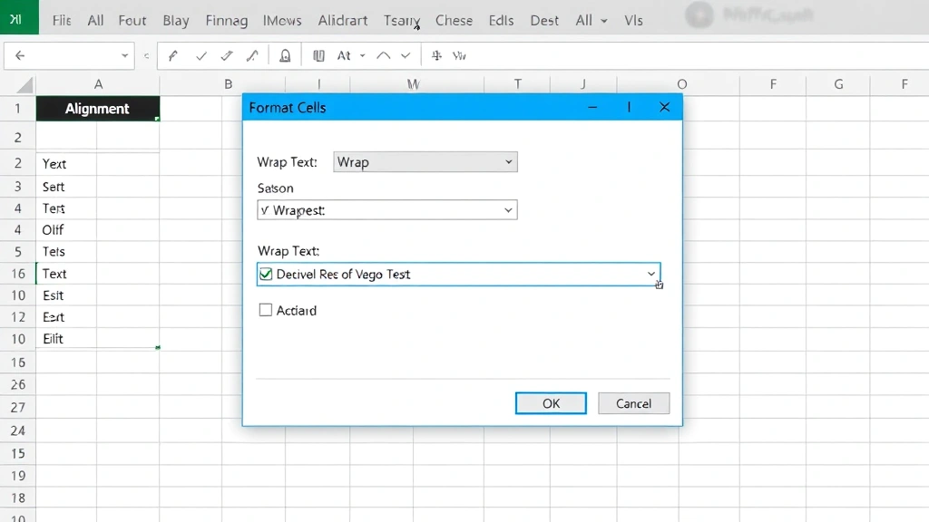 how to wrap text in excel
