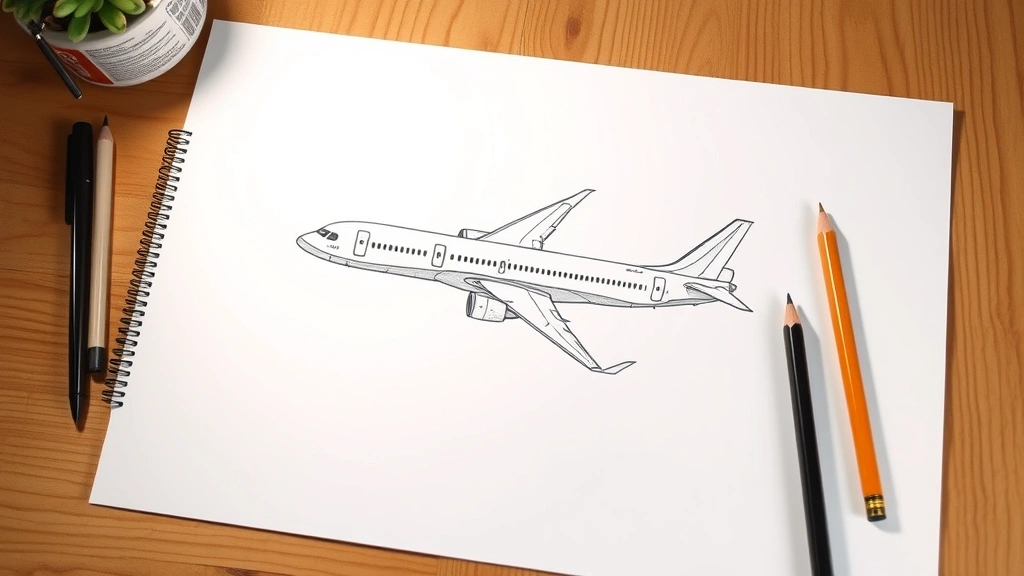 aeroplane how to draw tutorial photo 0