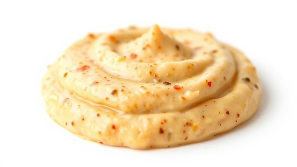 aioli recipe chipotle -
Photorealistic close-up macro photography of finished chipotle aioli texture sh