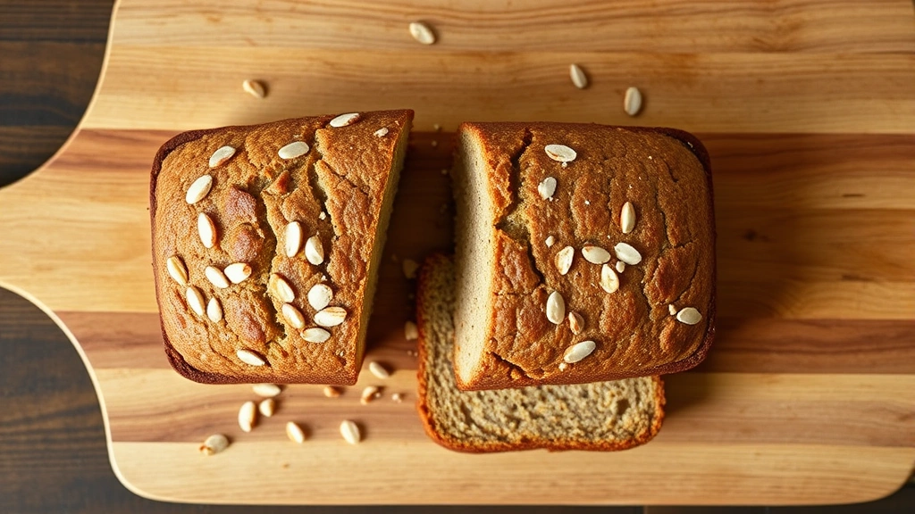 almond flour banana bread recipe tutorial photo 0