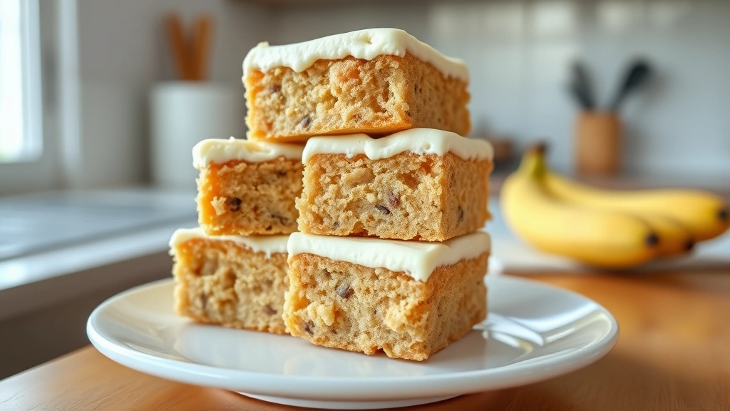 banana bars recipe tutorial photo 0