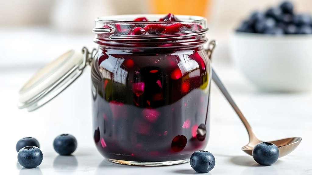 blueberry compote recipe tutorial photo 0