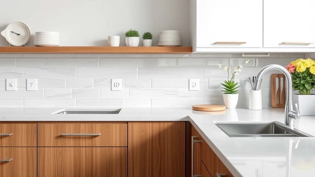 butter beans recipe -
clean kitchen counter background
