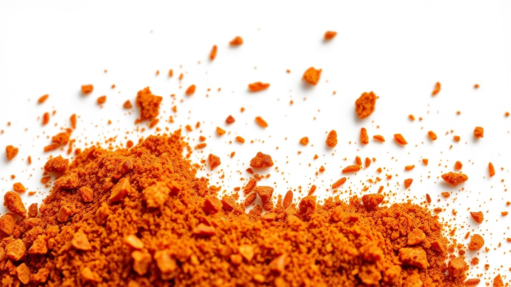 cajun seasoning recipe -
Photorealistic extreme close-up macro photography of cajun seasoning blend show