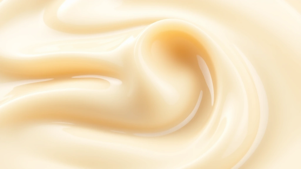 chick fil a sauce recipe -
Photorealistic close-up macro photography of smooth creamy sauce texture with g