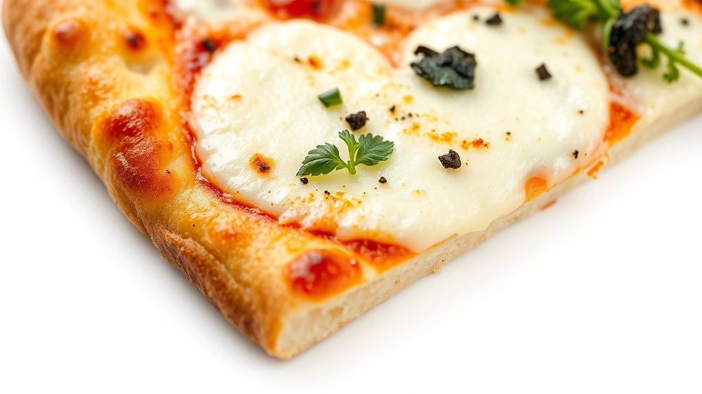 flatbread pizza recipe -
photorealistic close-up macro photography of crispy golden flatbread crust corn