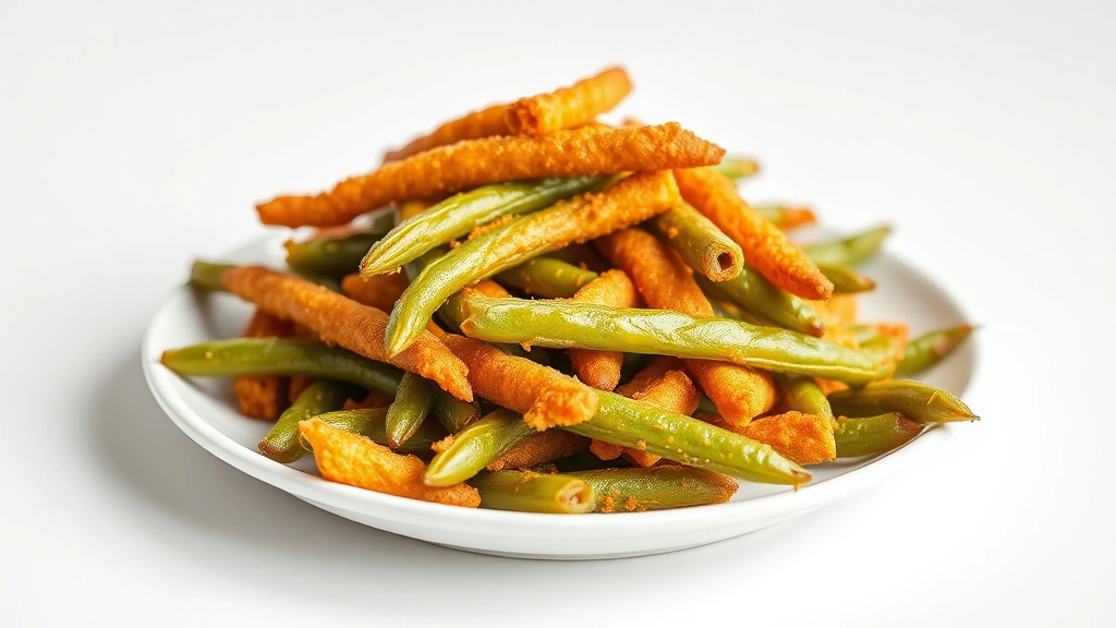 fried green beans recipe tutorial photo 0