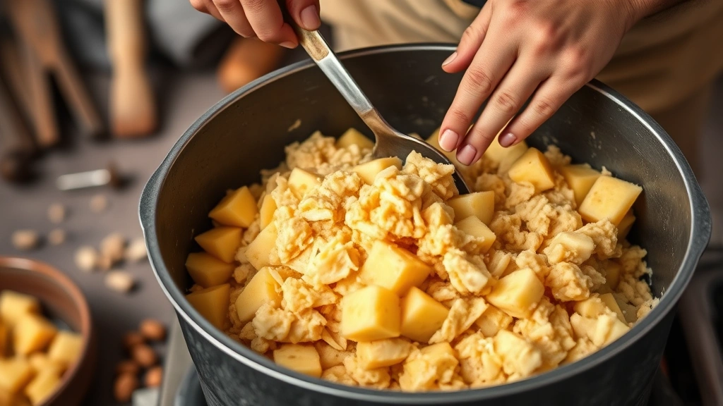 fufu recipe -
photorealistic hands working, workshop setting, professional photography, no te