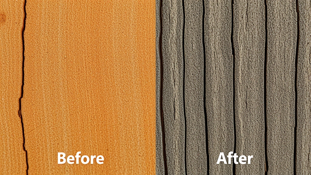 fungus on wood how to remove -
Photorealistic close-up macro photography of wood grain texture showing before-