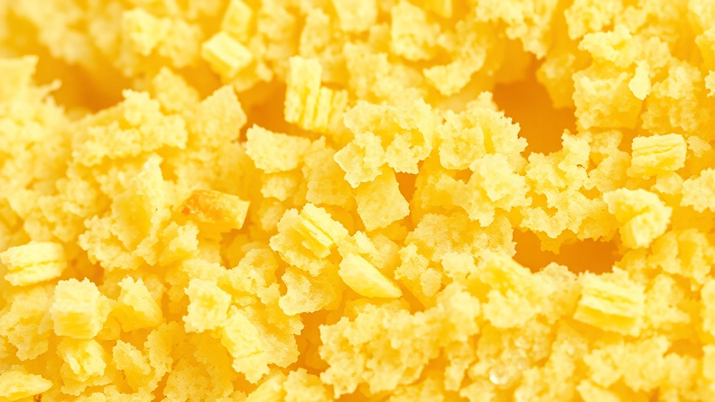 gluten free cornbread recipe -
Photorealistic close-up macro of cornbread crumb texture, golden-yellow interio