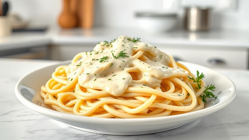 healthy alfredo sauce recipe tutorial photo 0