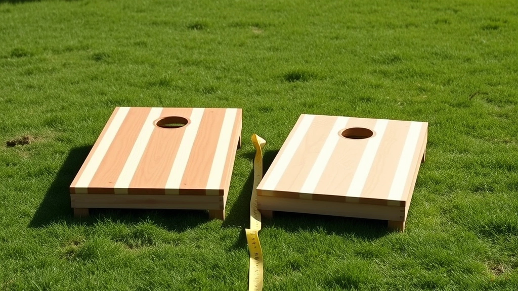 how far are cornhole boards supposed to be apart tutorial photo 0