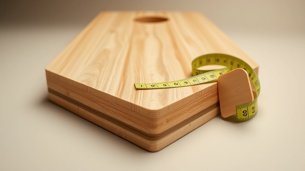 how far are cornhole boards supposed to be apart -
photorealistic close-up of cornhole board front edge with measuring tape, macro