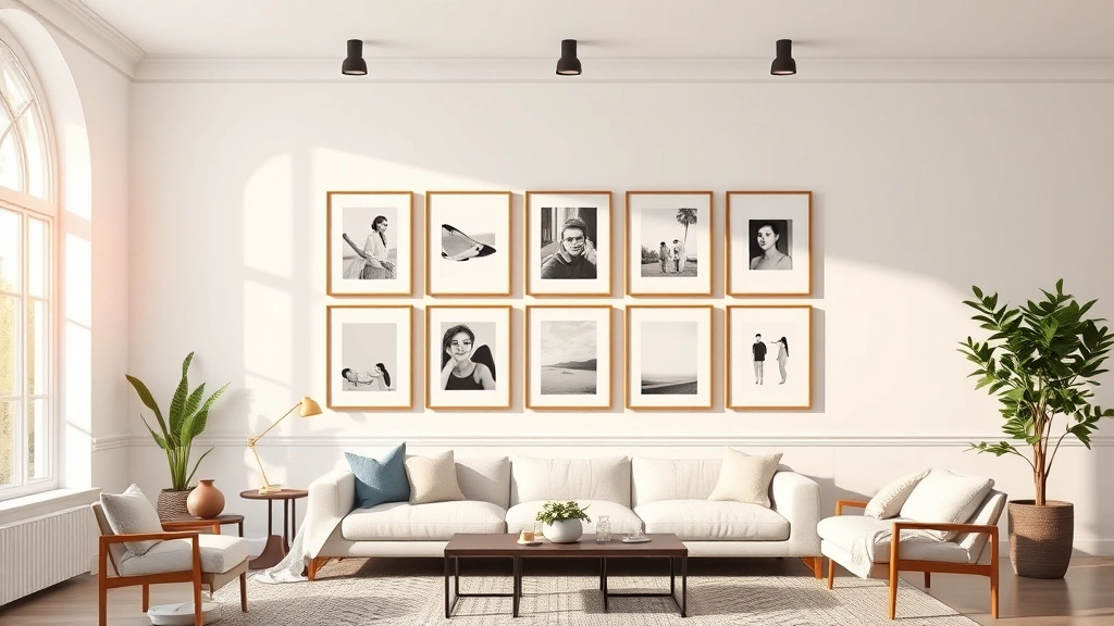 how high to hang pictures tutorial photo 0