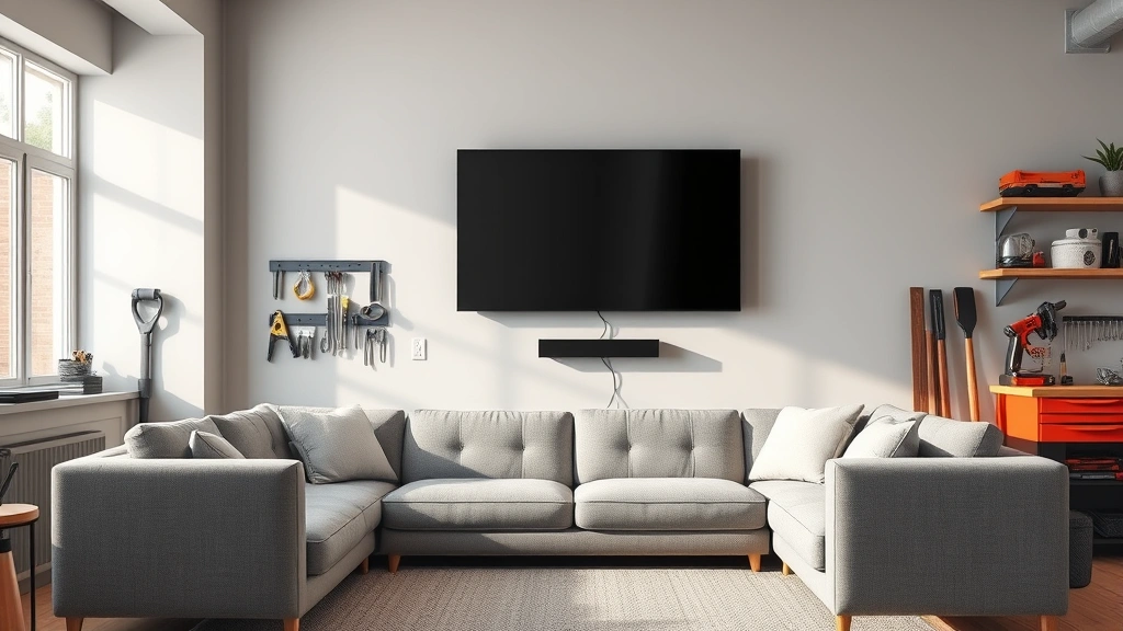 how high to mount tv tutorial photo 0