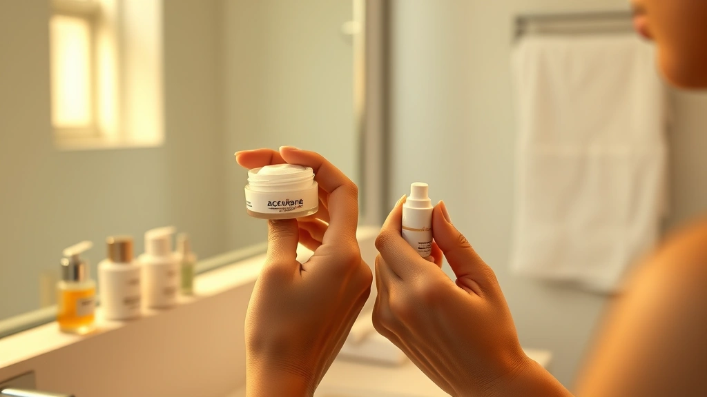 how long does accutane take to work -
photorealistic hands of person applying moisturizer and lip balm during Accutan