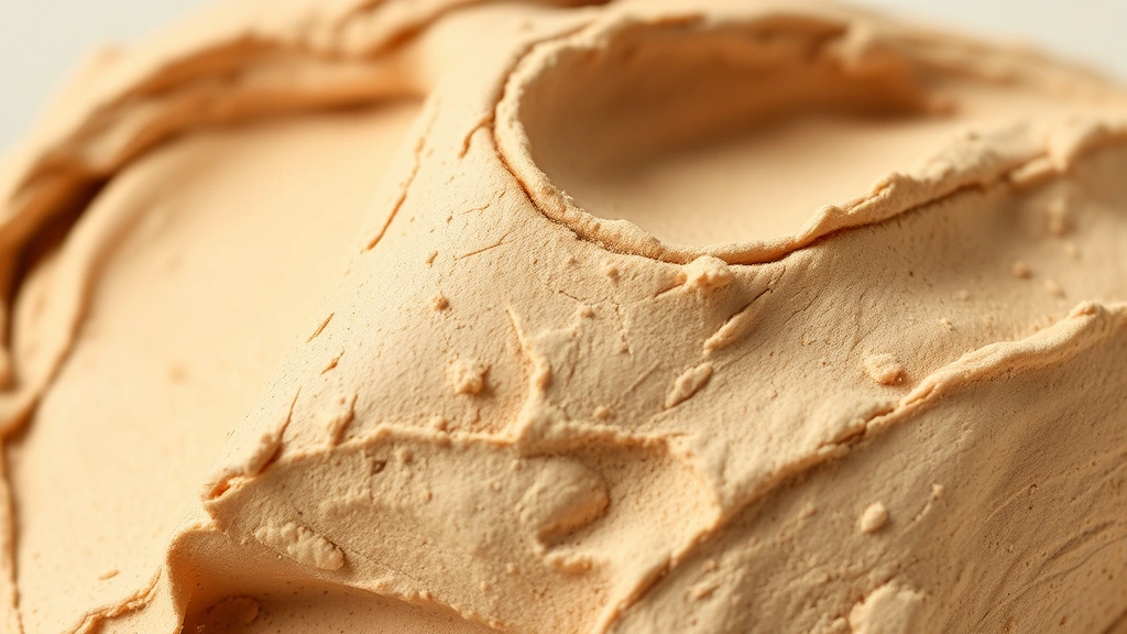 how long does air dry clay take to dry -
Photorealistic close-up macro photography of completely dried air dry clay surf