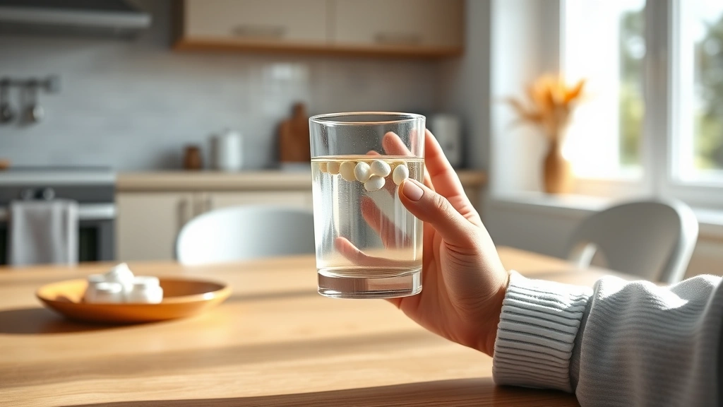 how long does amoxil take to work -
Photorealistic hands of a person holding a glass of water with an amoxicillin t