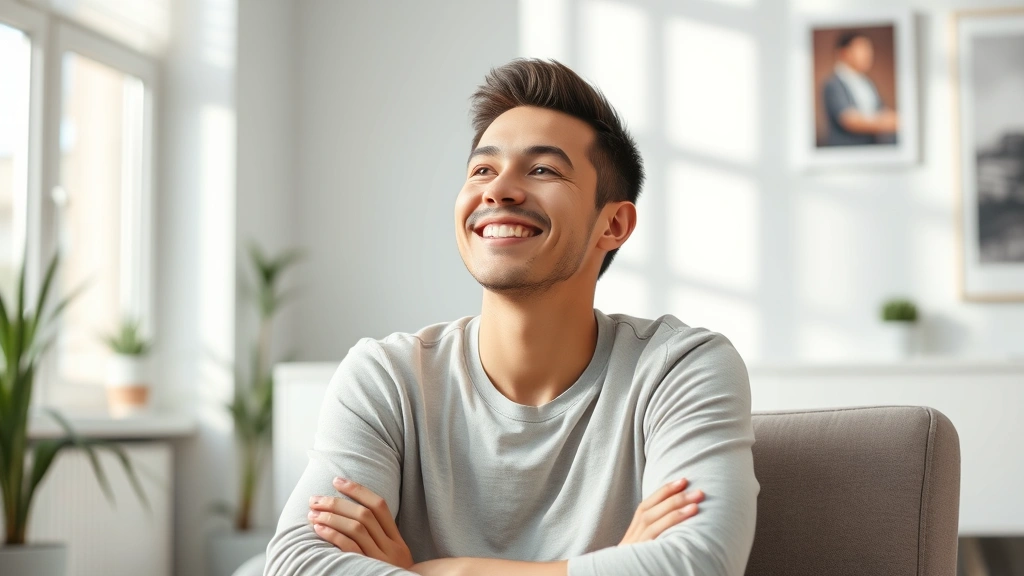 how long does amoxil take to work -
Photorealistic finished result showing a healthy person looking relieved and en