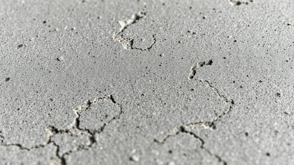 how long does concrete take to dry -
Photorealistic close-up macro photography of concrete surface texture showing c