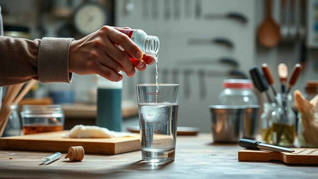 how long does it take for magnesium citrate to work -
photorealistic hands working in a kitchen workshop setting, person pouring magn