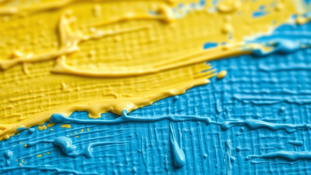 how long does it take for oil paint to dry -
Photorealistic close-up macro shot of wet oil paint texture on canvas, showing 