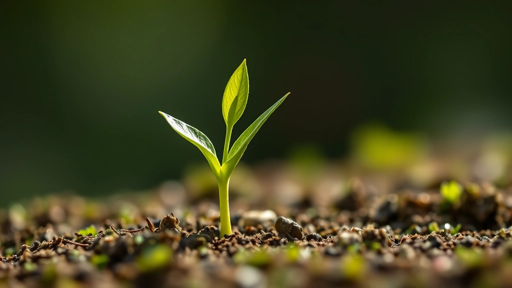 how long does it take grass seed to grow -
fresh green shoot emerging
